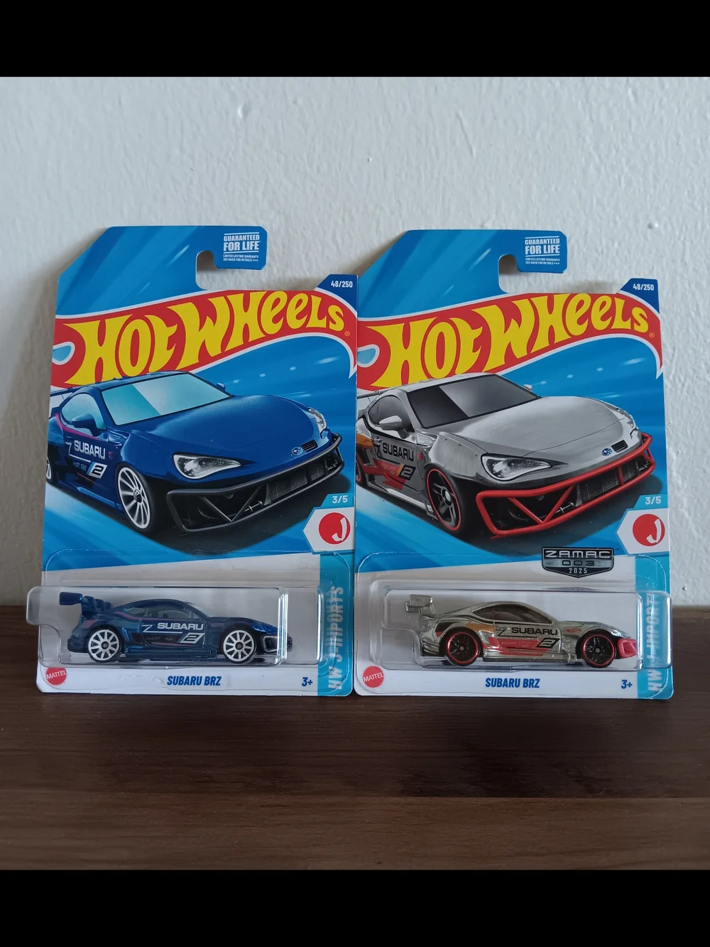 Hot Wheels Subaru BRZ Lot Of 2